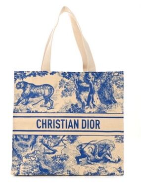 Christian Dior Dior Riviera GWP Straw Tote